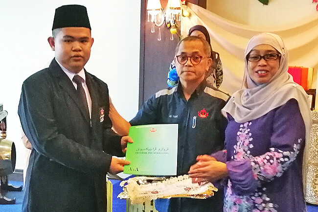 75 Pre-Vocational Programme students feted